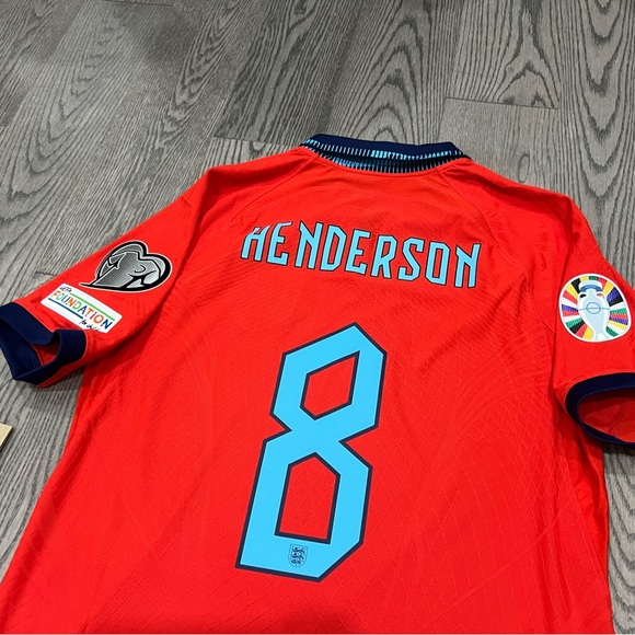 England Away Authentic DRIFIT ADV Jersey EURO 2023/2024 Qualifier Nike BNWT M - Picture 9 of 9